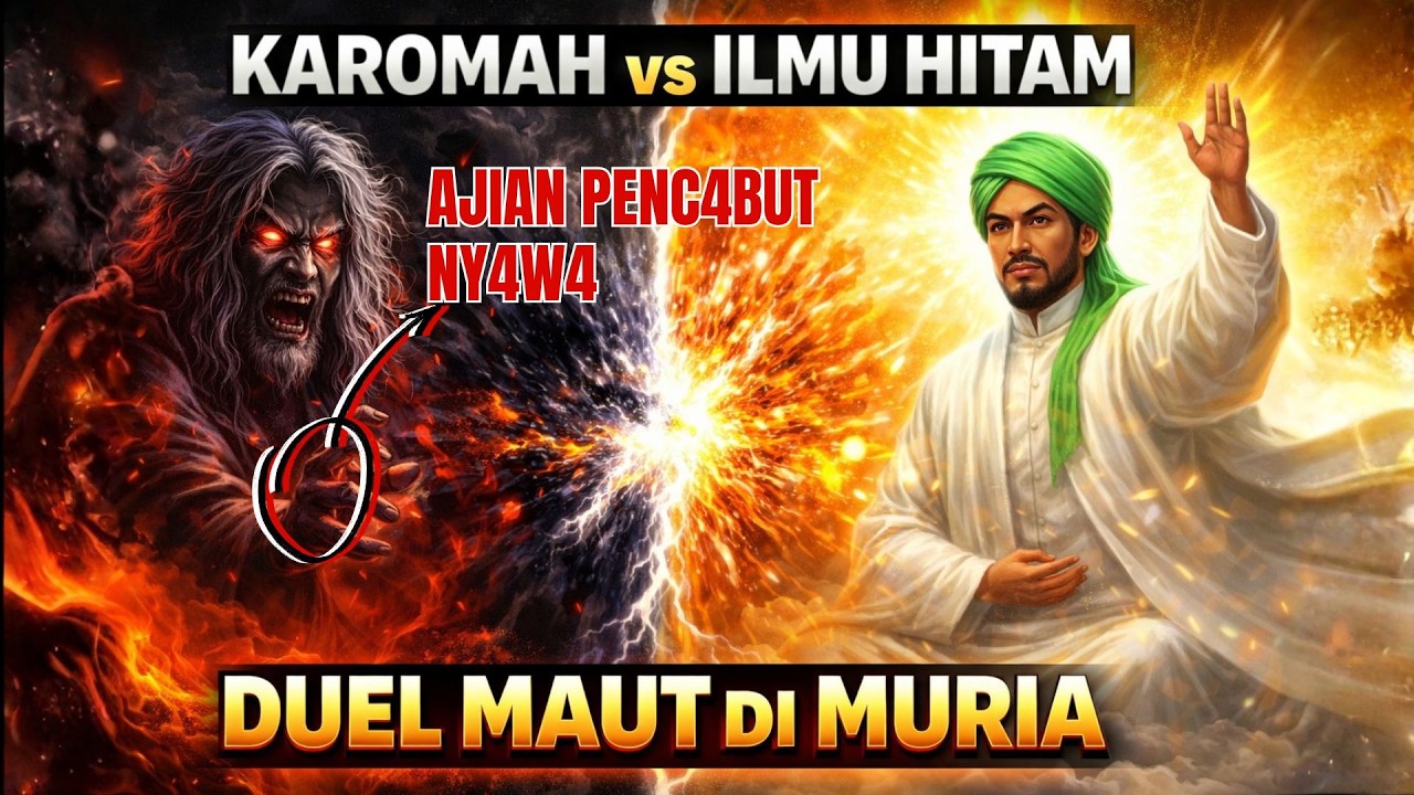 NYAW4 DICABUT TANPA DISENTUH❗ Ngerinya Ajian Serat Jiwa Saat Menghantam Tubuh Sunan Kudus