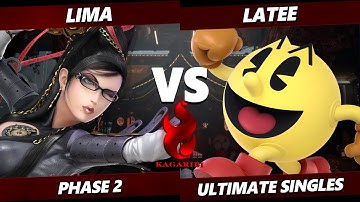 Kagaribi 13 - Lima (Bayonetta) Vs. latee (Pac-Man) Smash Ultimate - SSBU