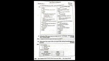 Fbise 10th Class (SSC-II) Computer Science Practical Based Assessment (PBA) (2025) Part 4