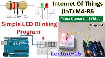 Nielit OLevel Arduino LED Blink program with code explained | How to blink an LED using Arduino