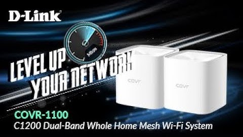 D-Link, COVR-1100 AC1200 Dual Band Whole Home Mesh WiFi System Speedtest