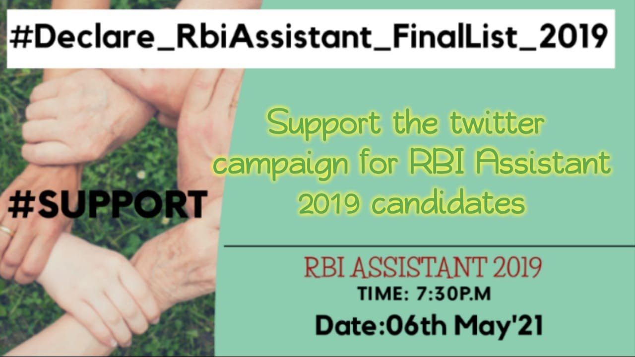 #Declare_RbiAssistant_FinalList_2019