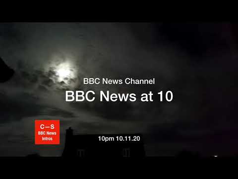 BBC News at Ten intro - countdown 84 seconds - 10pm 10.11.20