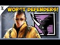 5 Worst Defender Operators - Year 7 - Rainbow Six Siege