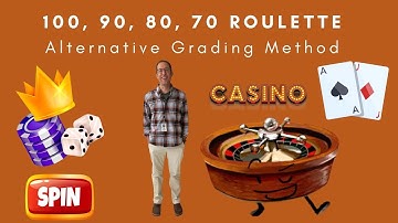 Alternative Grading Method: 100, 90, 80, 70 Roulette  #grading #gradingsystem #gradingmachine