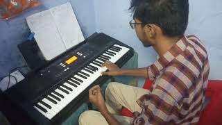 Punnagai mannan bgm theme | raja sir's great arrangements | Santhosh Kumar keyboard |