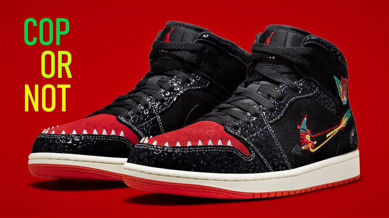 COP OR NOT: Air Jordan 1 Mid Siempre Familia - YouTube