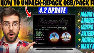 HOW TO UNPACK REPACK OBB PAK 4.2📱 | HOW TO MAKE MOD OBB PAK WITH ANDROID PHONE 4.2 | PUBG BGMI