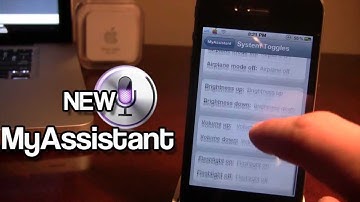 New MyAssistant - Custom Commands For Siri - Added Features (Cydia Tweak)