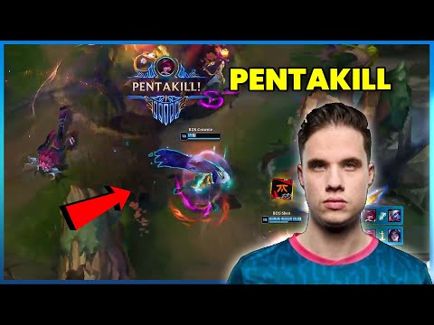 3rd Pentakill of Worlds by BDS Crownie vs DFM | Worlds 2023 Play-ins