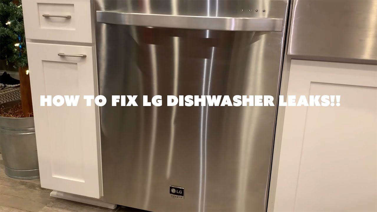 LG Dishwasher leaks and How to fix YouTube