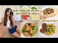 QUÉ COMO EN UN DÍA SIN SUBIR DE PESO! SALUDABLE, DELICIOSO Y REALISTA (MIS SECRETOS) | Luciana Wong