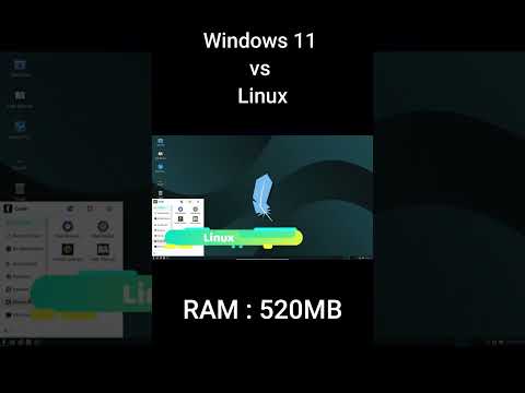 RAM Usage On Windows Compared To Linux