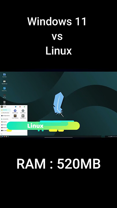 RAM Usage on Windows compared to Linux