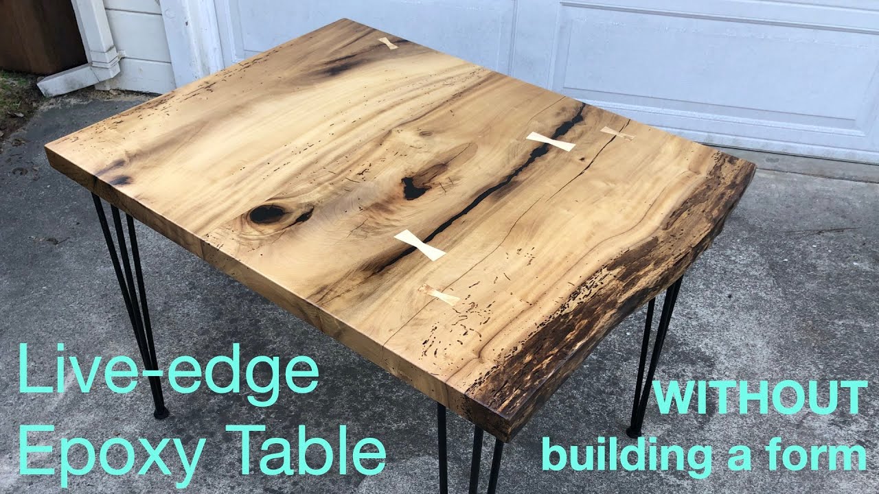 VIDEO: How to Make a Live-Edge and Epoxy Table - Woodworking, Blog, Videos, Plans