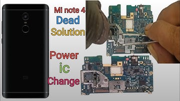 MI Note 4 dead solution