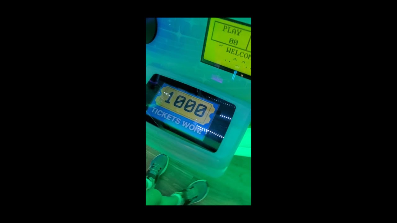 1000 Tickets! Epic CLAW Win! 