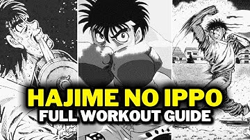 Train Like Ippo Makunouchi (Hajime No Ippo Full Workout Routine)