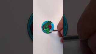 Custom Painted Flygon Pokémon Coin