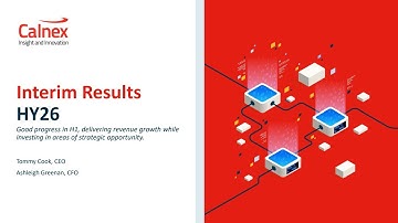 CALNEX SOLUTIONS PLC - Unaudited results for the six months ended 30 September 2025