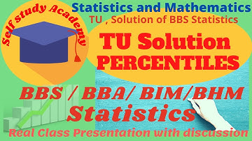BBS/BBA/BIM/BHM IMP TU Solution Percentile