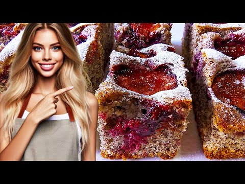 Video: Masarap Na Plum Cake Na May Pagpupuno Ng Poppy Seed