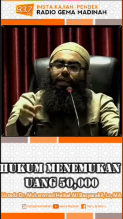 [SHORT KAJIAN] Hukum Menemukan uang Rp50.000 #shorts #dakwahislam