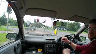 Retro Rides 2023 - Mallory Park Cavalier MK3 pursuit improvised camera work