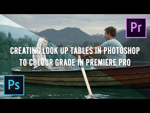 Creating LUTs in Photoshop for Premiere