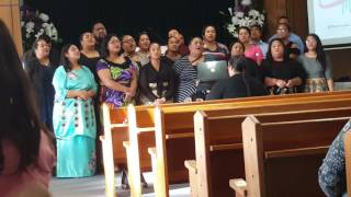 Penrose Tongan Youth singing "Masters Calling" by Deborah Joy Winans chords