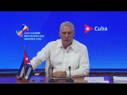 Intervención de Miguel Díaz-Canel en la XXVII Cumbre Iberoamericana de  Jefes de Estado y de Gobierno - YouTube