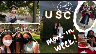 usc move-in vlog! + welcome week | college diaries ep. 1