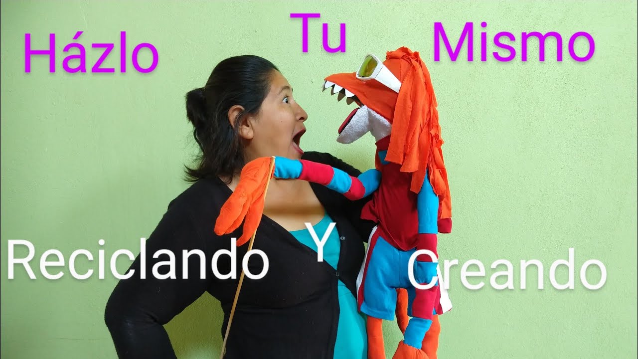 Títere de Murdock... Parte 2, hecho con material reciclado♻️