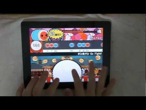 IPad 太鼓の達人プラス　キン肉マン Go Fight!　（650打/110万）