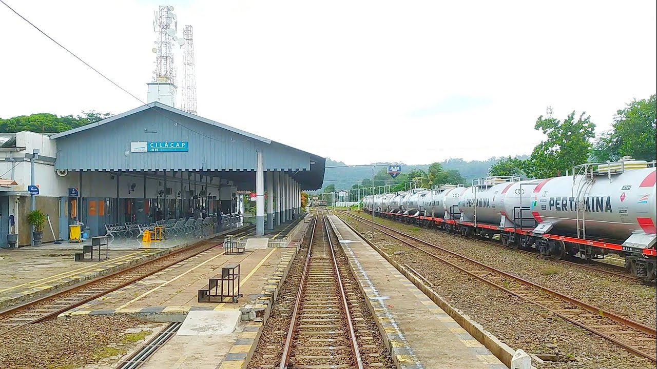 BACKRIDE BY TRAIN | Stasiun Cilacap sampai Stasiun Karangkandri