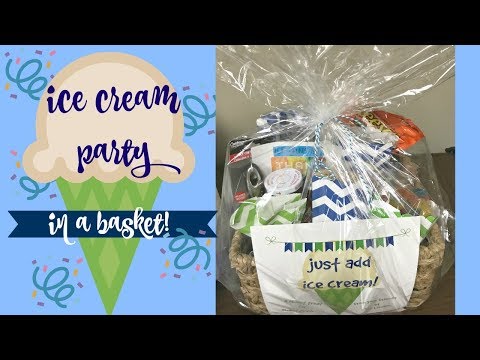 Ideas for Creating the Perfect Ice Cream Gift Basket