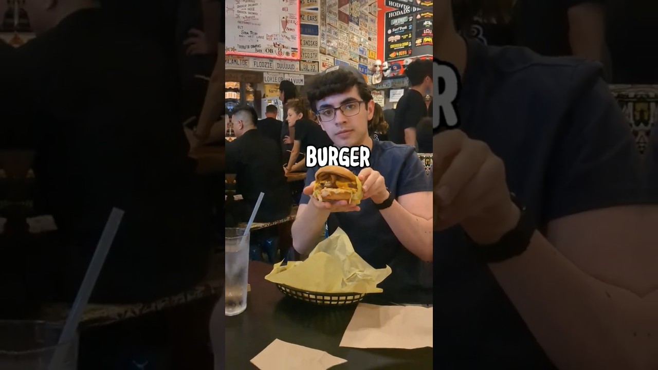 Eating the Worst Vs. Best Reviewed Burger Challenge