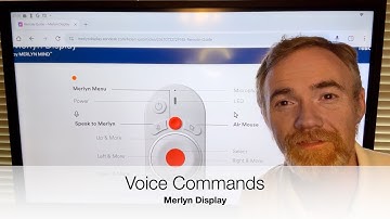 Voice Commands on Merlyn Display
