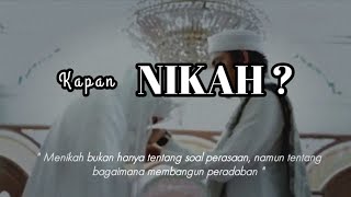 Kapan nikah ? || musikalisasi puisi