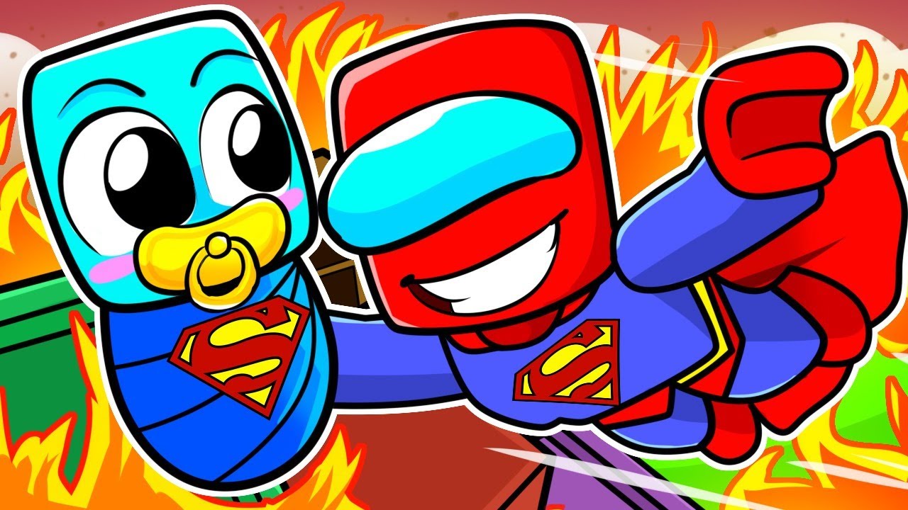 Creamos una Familia de SUPERHEROES en Roblox!