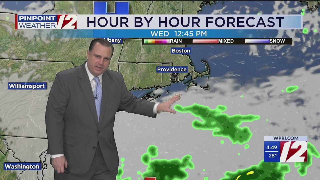 WPRI 12 Weather Forecast for 11/19/25: Less windy today - YouTube