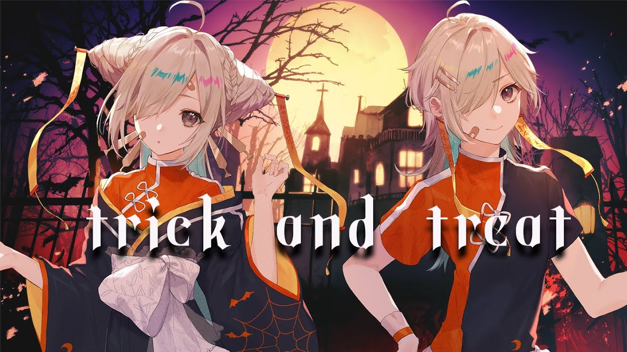 オリジナルMV】trick and treat 歌ってみた【如月こより】 - YouTube