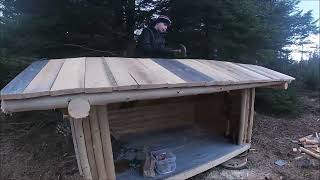 Bushcraft Shelter,,,,,,,Part 4