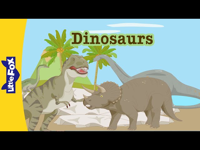 Dinosaurs | Early Learning | Phonics | Little Fox | Bedtime Stories class=