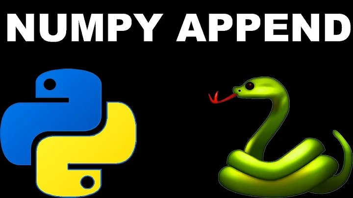 Python Numpy Append