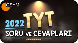 2022 TYT SORU ve CEVAPLARI! 📍#yks2022 #tyt