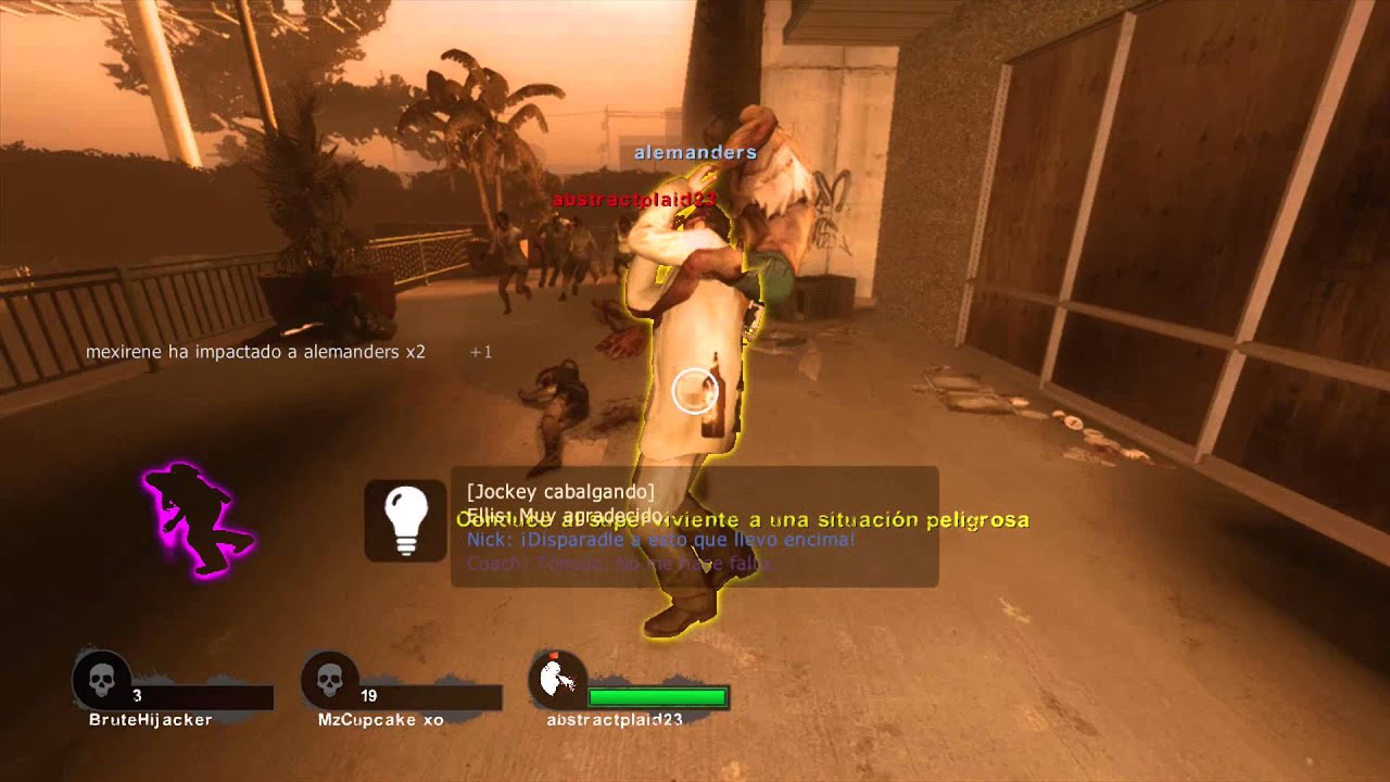 Left 4 Dead 2 - XBOX 360 Dead Center (Punto Muerto) - Versus (Enfrentamiento) Gameplay Part.4