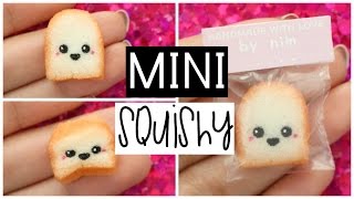 DIY MINI TOAST SQUISHY - World's Smallest Squishy!