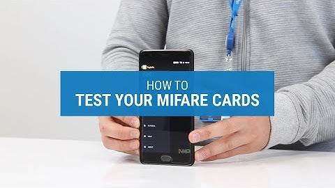 How to Test if your MIFARE Cards are Genuine