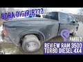 PARTE 2 - REVIEW RAM 3500 TURBO DIESEL 4x4 DUALLY 8ft. Review caminhonete. Review RAM TRUCK 3500